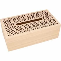 Boite à mouchoirs 25,5x8,5x14 cm - bois Artemio