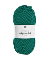 Fil à tricoter Creative Silky Touch Dk Vegan - 100gr - Rico Design 031 Vert Lierre