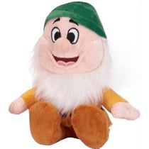 Peluche nain timide 40 cm - colletion blanche et les 7 nains - peluche licence disney