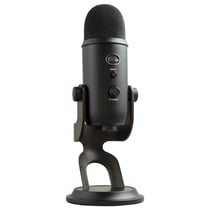 Microphone USB Condensateur Noir Polyvalent Haute Qualité Pour Enregistrement Noir YONIS