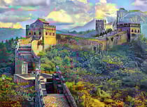 Puzzle 1000 pièces - Grande Muraille de Chine - Bluebird Puzzle