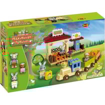 Gare et train maximilian families 68 pieces - unico plus - 8925 - jeu de construction