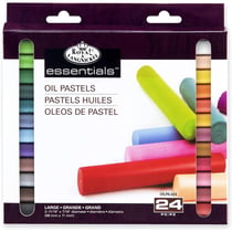 Pastels à l'huile - 24 couleurs - Grand format - Royal & Langnickel