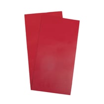 Cire à décorer, rouge, 20x10cm, 2 pces