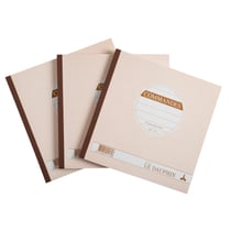 Lot de 3 manifolds COMMANDES - papier autocopiant - duplicata (1 original et 1 copie) - 50 feuilles - format 21 x 21 cm - couverture vernie - Avoine - x 12 - Le Dauphin