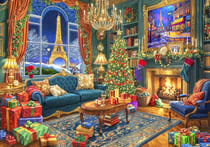 Puzzle 1000 pièces - Noël à Paris - Bluebird Puzzle