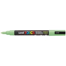 Lot de 6 marqueurs peinture pointe conique fine 0,9 - 1,3 mm - POSCA - Vert clair