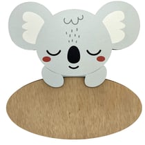 Plaque de porte personnalisable Koala - Vintiun