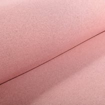 Tissu Sweat Paillettes dorées sur fond Rose clair