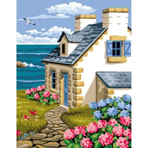 Princesse - Canevas antique Maison bretonne 50x65cm