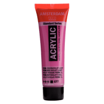 Peinture acrylique en tube - Violet rouge permanent clair - 577 - Amsterdam - 20ml
