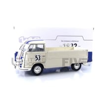 Voiture Miniature - SOLIDO - VOLKSWAGEN T1 Pick Up Racer 53 - 1/18 - Beige - 1950