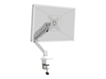 PORT Connect Fixation de bureau bras d'affichage pour double écrans jusq'à 32 pouces / 8 Kg norme VESA avec double orientation blanc