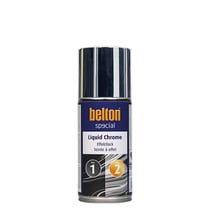 Bombe de peinture - Effet argent chrome - Liquid Chrome - Belton - 150ml