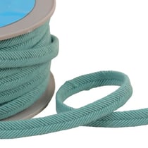 Bobine 20m double cordon fils 10mm vert bleu
