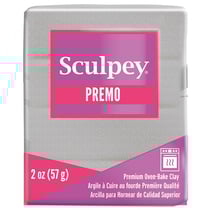 Premo or blanc pailleté - pâte 57 gr - Sculpey