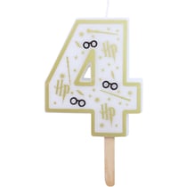Bougie Harry Potter - chiffre 4
