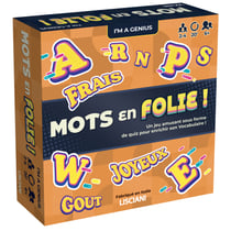 I'M GENIUS – Mots en Folie ! Le Jeu de Vocabulaire et de Parcours – Lisciani