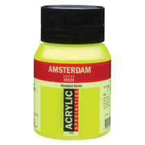 Peinture Acrylique - Jaune reflex - 256 - Amsterdam - Pot de 500ml