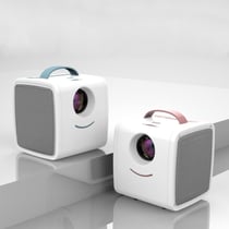 Mini Videoprojecteur Enfant 10W HD 1080P 30 Lumens HDMI USB SD Audio Bleu YONIS