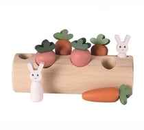 Buche lapins et legumes en bois - Egmont Toys