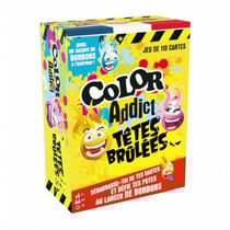 Color addict edition tete brulees - droles de jeux - jeu de cartes