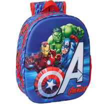 Sac à dos Avengers Marvel 3D 33 CM Maternelle