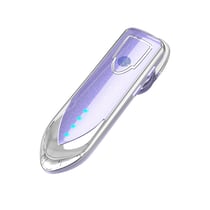 Ecouteurs Bluetooth 5.0 Tactiles Confortables Avec Réduction De Bruit Etanche Violet 2 YONIS