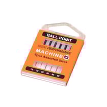 Assortiment de 6 aiguilles machine à coudre universelles broderie taille 70-90