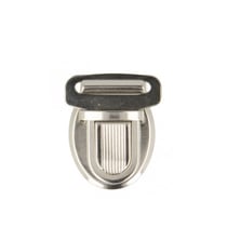Attache cartable couleur argent 3,2cm x 3,7cm