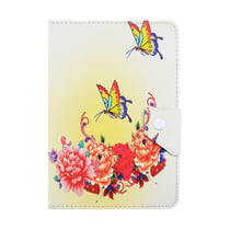 Housse Universelle Protection Tablette 7 Pouces Papillon Pivoine Support Paysage YONIS