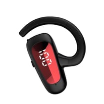 Ecouteurs Bluetooth Conduction Os LED Affichage Stéréo Haute Qualité Audio Rouge YONIS