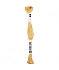 Fil à broder mouliné Uni - Rico Design 235 Marron