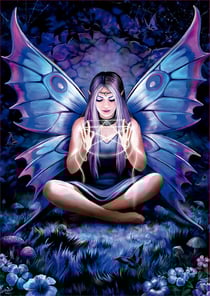 Puzzle elfe : la jeuteuse de sorts 500 pieces - anne stokes - educa collection fanstastique - 18998