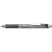 Porte-mine Pentel Energize PL77 - Argent/noir - Mines 0,7 mm - Lot de 12