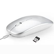 Souris Bluetooth Sans Fil Rechargeable Ultra Fine et Silencieuse