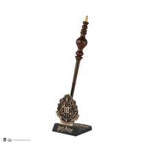 Stylo baguette avec socle & marque-page lenticulaire Minerva McGonagall - Harry Potter