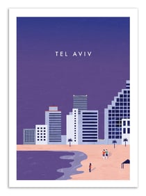 Affiche - Tel Aviv - Katinka Reinke
