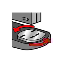 Agrafeuse - Métal - Agrafes 26/6 24/6 - Argent - Maped Office