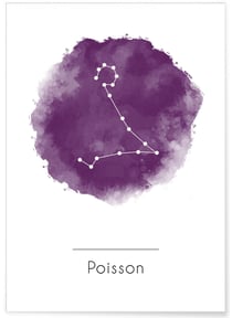 Affiche Poisson | A3 : 29,7x42cm