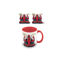 Marvel - Mug Coloured Inner 2 Thumbs Deadpool