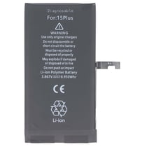 Avizar Batterie Li-Polymer pour Smartphone iPhone 15 Plus Compatible A3039 3,86V Noir