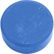 Pastilles aquarelles, H : 16 mm, d 44 mm, bleu, 6pièces/ 1 Pq.