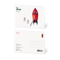 CARTE POSTALE FUSÉE