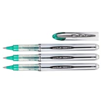 Roller encre liquide UNI-BALL - Vision Elite UB200 - Vert - Pointe moyenne 0,8 mm