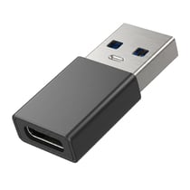 Blue Star Adaptateur USB-C Femelle vers USB 3.0 Mâle Haute Vitesse 5Gbps Noir