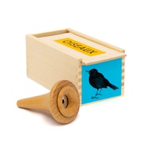Appeau individuel Soufflé merle noir (en coffret bois)