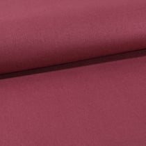 Tissu Toile Coton Canvas uni Lie de vin