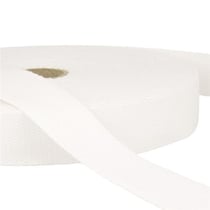 Film 20m Sangle coton Blanc