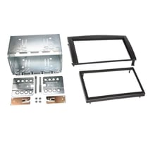 Adaptateur façade 2-DIN ACV Skoda Fabia 2004-2007 - Noir - Double-Din
